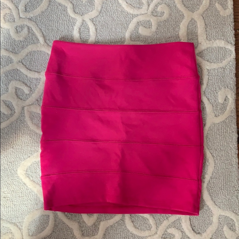 Pink skirt